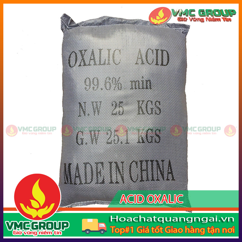 Acid oxalic được ứng dụng trong nhiều lĩnh vực công nghiệp