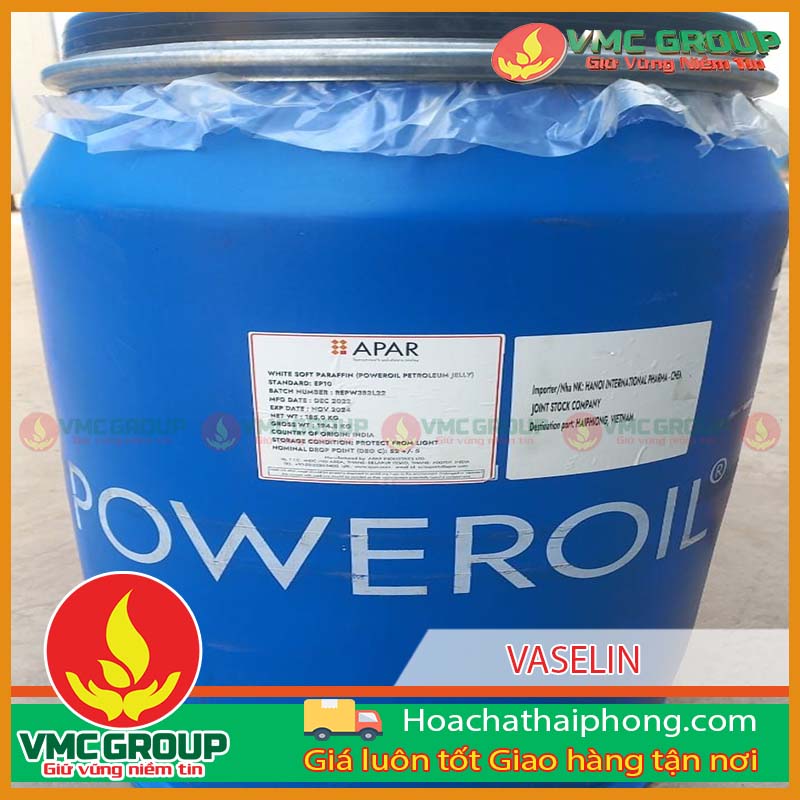Vaseline được dùng trong nhiều ngành công nghiệp